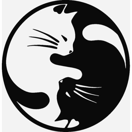 Cute for Cats Cars Sun Protection Waterproof Sticker Pvc Art Decor Auto Rear Windshield Bumper Modern Fashion Decals Pattern