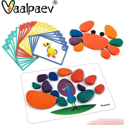 Learning Toys for Children Montessori Educationl Wooder Stacker Toddler Color Shape Sorting Family Interactive Brain Board Game