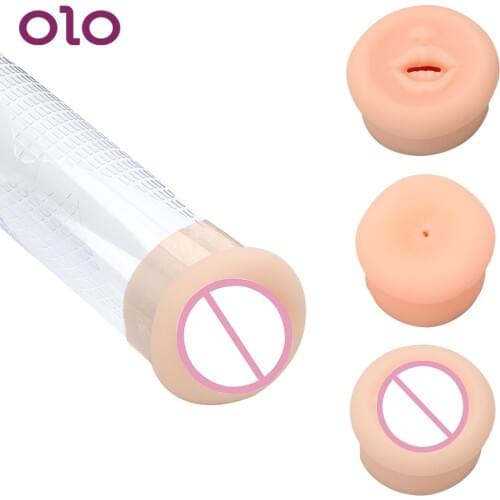 OLO 1PCS Stretchable Donut Enlargement Penis Pump Accessories Soft Silicone Penis Pump Sleeve Replacement Sleeve Seal