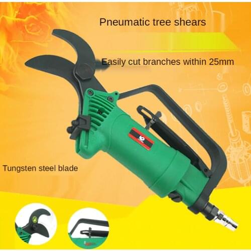 Pneumatic shears, thick branch shears, pneumatic fruit tree pruning, gardening branches