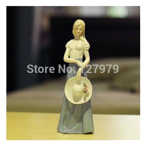 On sale!! The Beautiful Girl, ceramic crafts,Home Furnishing furnishings, procelain home decor, ceramic gifts, Ceramic statues