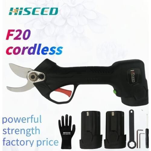 New Type lithium battery powered cordless pruning shears tree garden pruner