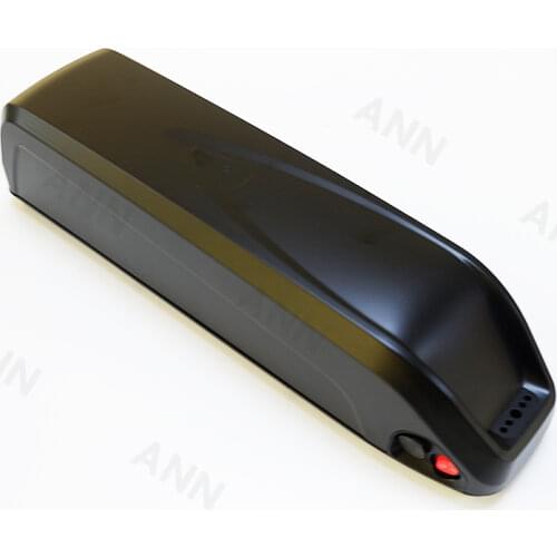 E-bike lithium battery box For DIY 36V or 48V 10Ah-15Ah li-ion battery pack with switch and18650 holder Li ion battery storage