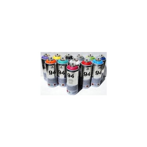 MTN 94 matte 12 PCs pack saving various colors graffiti montana colors graffiti spray