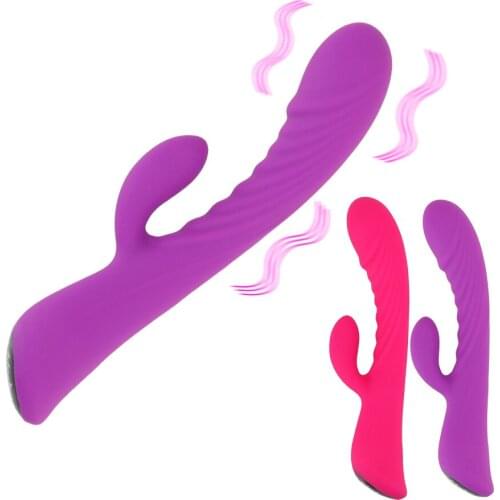 VATINE 9 Modes G Spot Rabbit Vibrator Vaginal Clit Stimulation USB Rechargeable Dildo Vibrators Sex Toys for Women