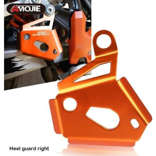 Rear Brake Pump Fluid Tank Oil Cup Reservoir Guard Cover Protector FOR 990 SMT 990 950 SUPERMOTO R 950 990 ADVENTURE S R
