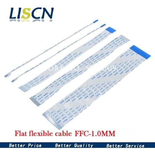 10PCS Flat flexible cable FFC FPC LCD cable AWM 20624 80C 60V VW-1 FFC-1.0MM