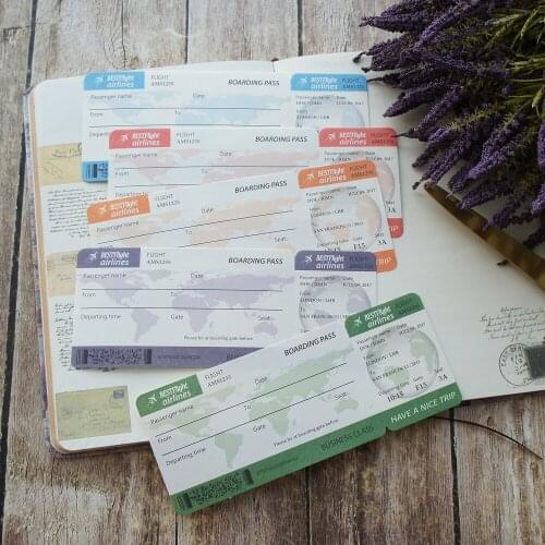 30 Sheets DIY 11*14.8cm Ticket To Your City Theme To Shanghai Paper As Scrapbooking Creative Paper DIY Handmade Gift Use