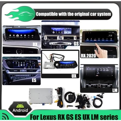 Android Car Radio For Lexus series Lexus RX GS ES UX LM series Car DVD Player Auto GPS Navigation Wifi 4G stereo head unit
