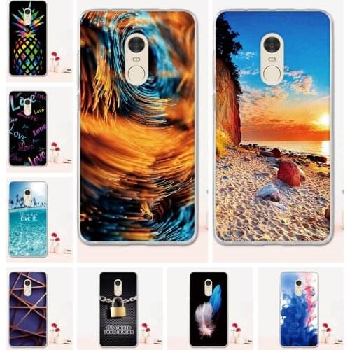 Phone Case For Xiaomi Redmi Note 4 Case 3D Soft TPU Silicone Phone Case Fundas For Xiaomi Redmi Note 4X Case Cover Cartoon Coque
