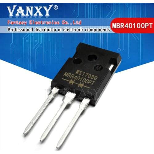 5pcs MBR40100PT TO-247 MBR40100 TO247 MBR40100PTG TO-3P 40A 100V Schottky diode