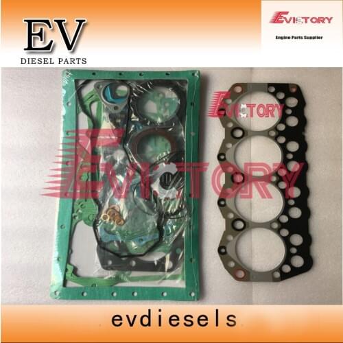 EV For Mitsubishi engine loader S4S S4SDT S4S-DT S4SD engine repair Full cylinder head gasket kit