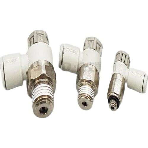 SMC type AS Series Elbow Type Cylinder Speed Controller valve