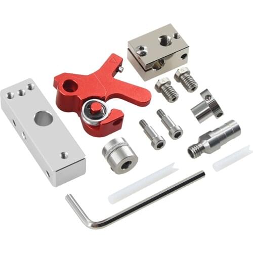 Aibecy Extruder Retrofit Kit 3D Printer Parts TPU Flexible Filament Short Range Extruder for ABS/PLA/PETG 1.75mm Consumables