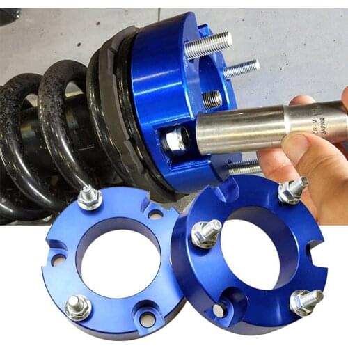 Pair 32mm Front Coil Strut Shock Spacer Spring Lift Kit For Toyota Hilux VIGO 2005-2014 4WD 4x4 Offorad