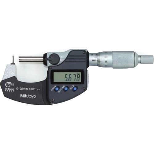 Mitutoyo 395-261-30 BMB1-25MX Measuring Range 0-25mm IP65 Dust/water Protection Digital Tube Micrometers Fast Shipping