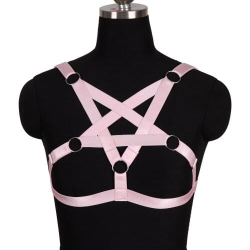 Harness Fashion Erotic Lingerie Goth Sexy Women Stocking Belt Body Cage Bra Womens Underwear Bdsm Rave Wear Harajuku Sword Belt