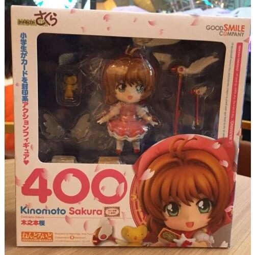Japan Card Captor Sakura Action Figure Kinomoto sakura PVC Figure Anime 400 Q Ver Model Toy 10cm