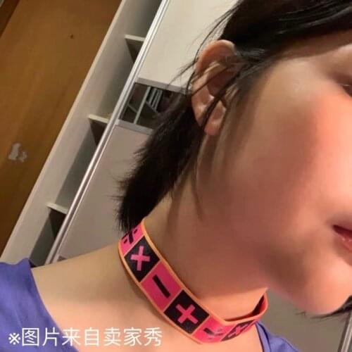 New Anime Jojos Bizarre Adventure Trish Una Necklace Choker Cosplay Prop Handmade