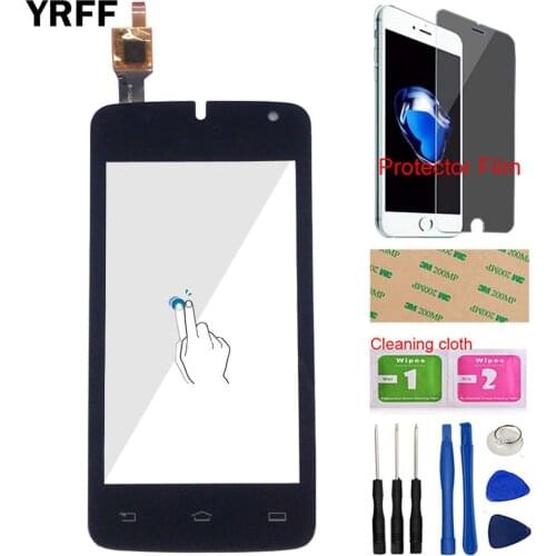 4.0'' Touch Screen Panel For Philips W536 Touch Screen Digitizer Panel Lens Sensor Front Glass TouchScreen Tools Protector Film
