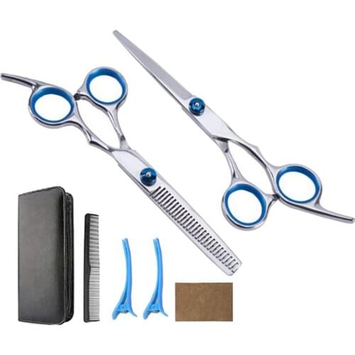 Salon Barber Haircutting Scissors Stylist Hairdressing Scissors Complete Set