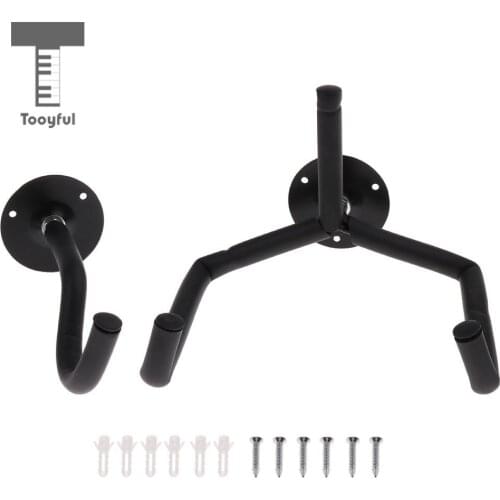 Practical Metal Wall Mount Hanger Horizontal Guitar Bass Safety Wall Mount Holder Slatwall For Music Shop Studio School Trainin