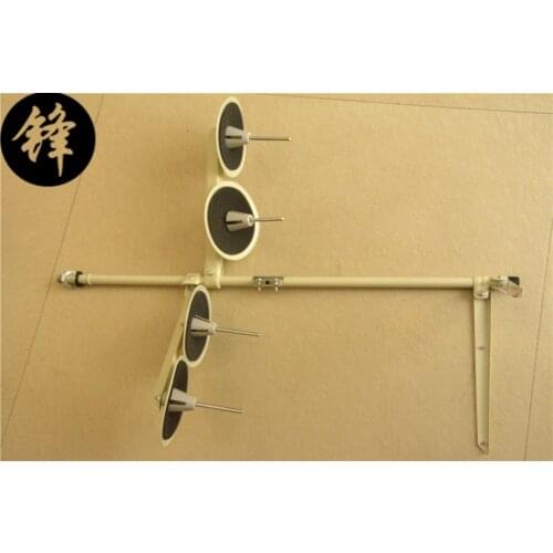 Sewing machine four threads stand bobbin 4 wire rack