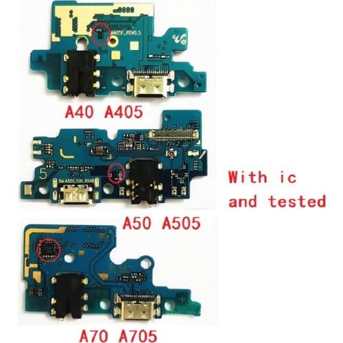 Connector Board USB Charging Dock Port Flex Cable For SamSung Galaxy A10 A20 A30 A50 A105 A305 A405 A505 A305F 505F A70