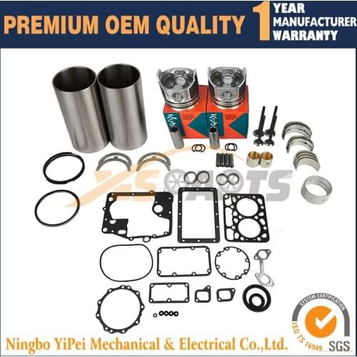 STD Overhaul Rebuild Kit for Kubota Z600 Engine B4200 Tractor piston ring