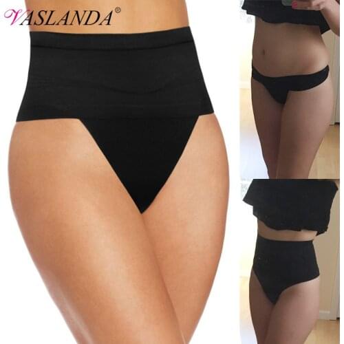 Women Thong Tummy Shapers Shaping Panty Seamless Underwear Waist Cincher Trainer Belly Girdle Faja Shapewear G-string Briefs