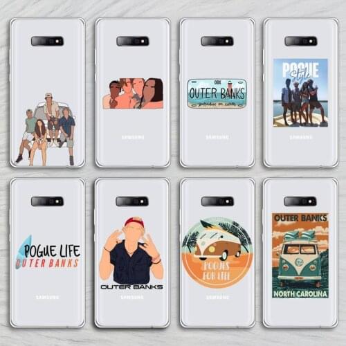 Outer Banks-Livin' The Pogue Life Phone Transparent Samsung A71 S9 10 20 HUAWEI p30 40 honor 10i 8x xiaomi note 8 Pro 10t 11