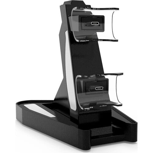Charging Dock For PS5 Controller Charger Dual USB Charging Dock Station Cradle Stand for PlayStation 5 Accessories