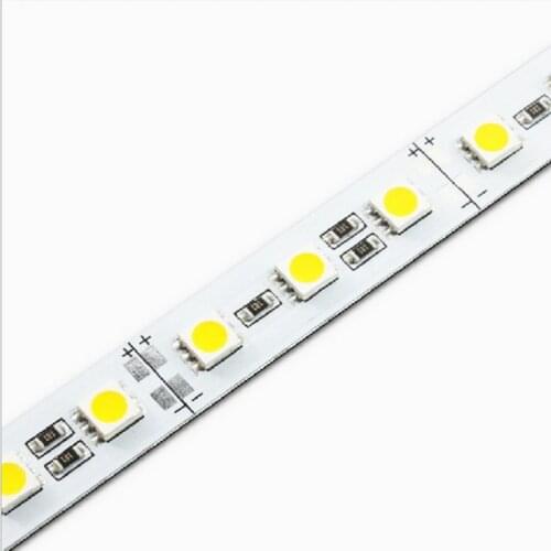 100pcs led bar strip light SMD 5050 72leds/meter led rigid lights for Counter lighting show case commercial decoration