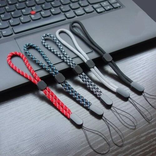 5Pcs Hot Mobile Phone Straps USB Key Short Lanyard Adjustable Walkie Talkie Hand Strap Wrist Rope Audio Anti-lost Lanyard