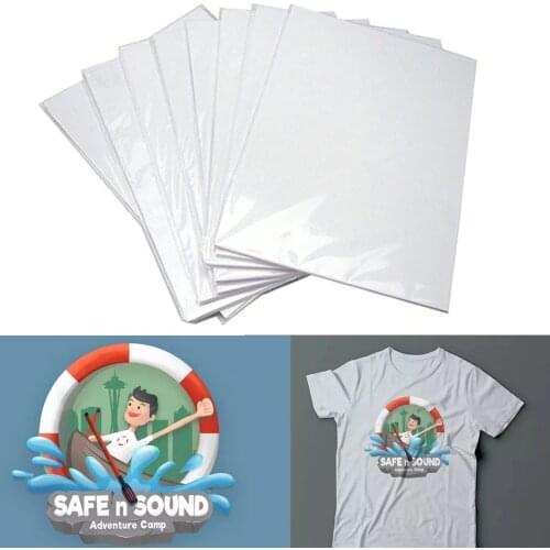 50/100Pcs Sublimation Transfer Paper A3/A4 Paper Heat Thermal Transfer Printing Paper Stickers With Heat Press For tshirt