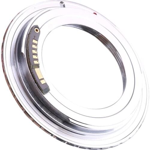 Lens Adapter M42-EOS AF Confirm w/ Chip Adapter Ring for M42 Lens to for Canon EOS 750D 200D 80D 1300D 9th Generation