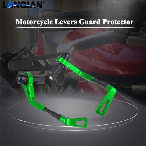 Motorcycle Accessories Brake Clutch Levers Guard Protector For Kawasaki ZX636 ZX6R ZX636R ZX6RR ZX7R ZX7RR ZX 9 R ZXR400 ZZR1200