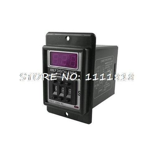 ASY-3D AC 220V Digital Timer Programmable Time Delay Relay 999 Second