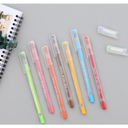 DL South Korea stationery creative writing personality 0.5mm black pen neutral pen stationery student writing pen