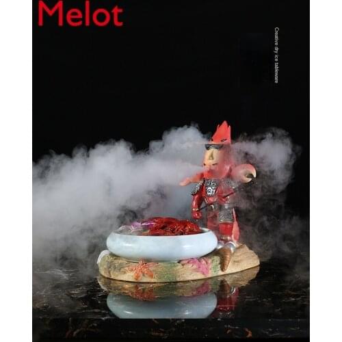 Lobster Featured Dry Ice Creative Tableware Hot Pot Restaurant Hotel Sashimi Artistic Cuisine Internet Celebrity Shaped Plate