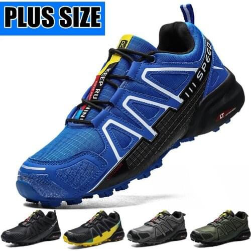 Mens Hiking Shoes Outdoor Sports Trekking Shoes Anti-skid Wear-resistant Sneakers Mountain Climbing Shoes Sports Shoes for Men