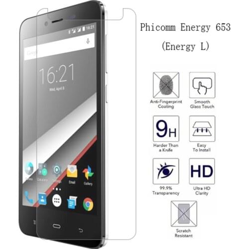 NEW Screen Protector phone For Phicomm Energy 653 (Energy L) phone Tempered Glass SmartPhone Film Protective Screen Cover