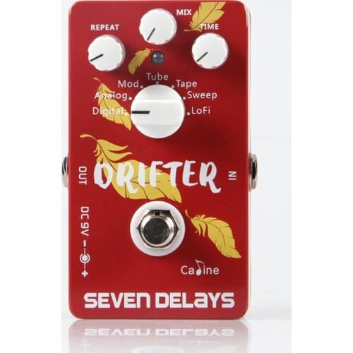 NEW CALINE Drifter Seven Delays CP-37 Guitar effect pedal Electric and Acoustic Guitar Guitarra Accessories