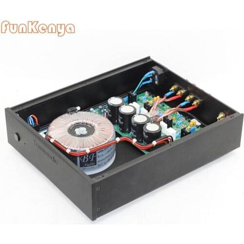 Updated Finished Stereo HiFi 75W+75W Amplifier Audio Based On Naim NAP200 Sound Amplifier Circuit With Nippon Steel Transformer