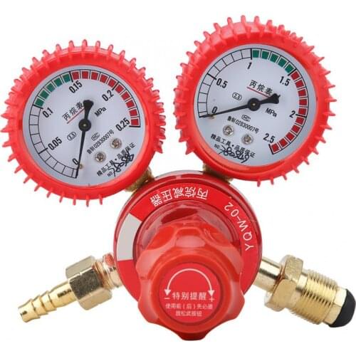 Propane Pressure Propane Pressure Reducer Gauge Welding Cutting Parts Propane Pressure Reducer Argon Regulator Zinc Alloy new