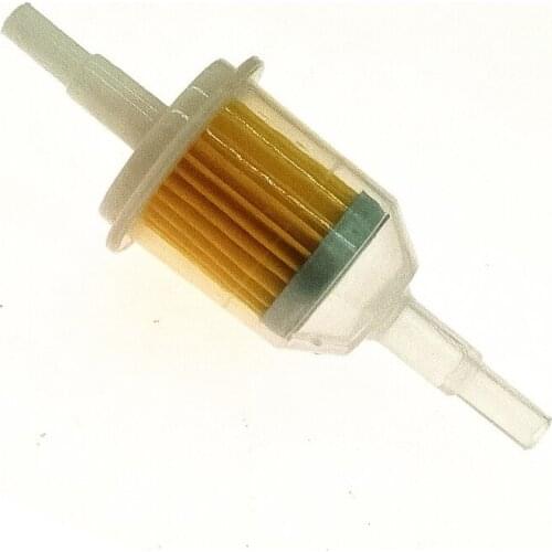 Universal Inline Gas/Fuel Filter 6MM-8MM 1/4" For Lawn Mower Small Engine Auto Accessories Motorcycle Accessories,10pcs/lot