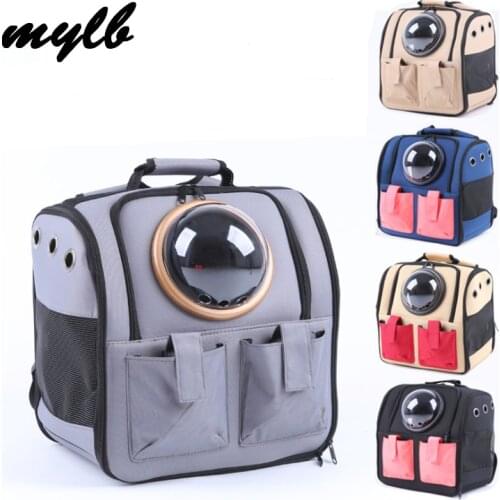 Mylb The capsule bag carrying pet cat breathable outdoor portable packaging bag dasyure pets puppy travel backpack for dogs