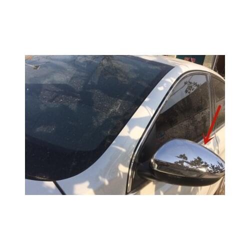 For Peugeot 508 2011-2017 High-quality ABS Chrome Rearview mirror cover Anti-Rub protection Decoration Car styling