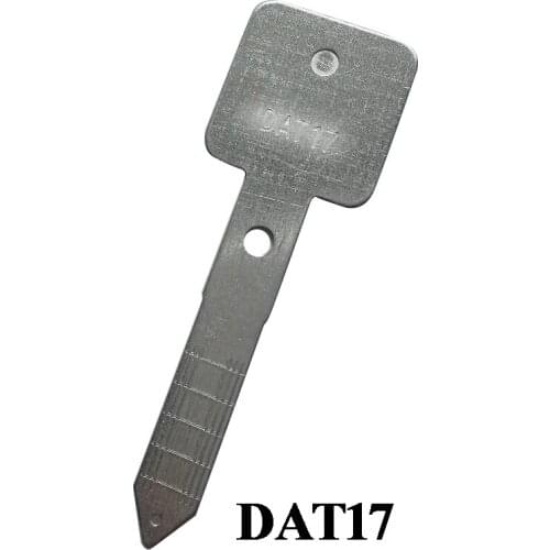DAT17 scale key Engraved Line Scale key blade Shearing Teeth Blank Car Key Cutting Teeth Blade Ke