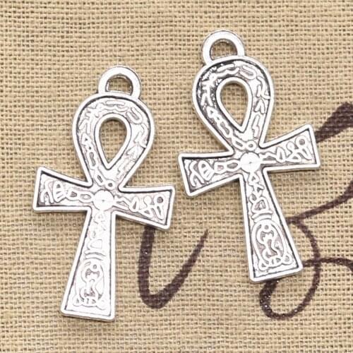 5pcs Charms Egyptian Ankh Life Symbol 38x21mm Antique Making Pendant fit,Vintage Tibetan Bronze,DIY Handmade Jewelry